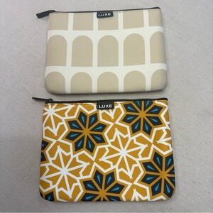 Etihad Airways Amenity Kit Bags designed in collaboration with LUXE City Guides